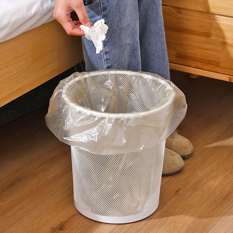 Lionga Metal Mesh Iron Art Trash Can