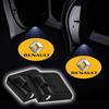LED Car Welcome Light with Car Logo Projector Easy Installation for DUSTER Megane 2 3 Clio 4 Captur Kadjar Fluence