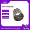 Trapezoidal Wedge Wire Filter Tube - V-Shaped Stainless Steel Mesh Element for Sand Mill and Mineral Sieve