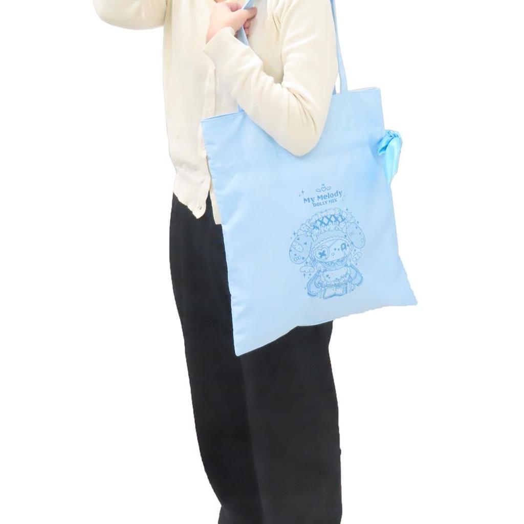 My Melody & Kuromi x DOLLY MIX My Melody Ribbon Drawstring Bag