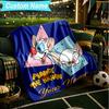 1PC Custom Name Blanket Pinky Brain Adventure Flannel Blankets Patterns Throw Blanket All-Season Soft Gift for Couch, Bed, Camping, Birthday Gifts