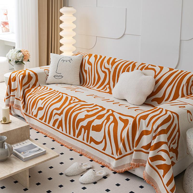 

Чехол для дивана из синели, полотенце в скандинавском стиле, не царапающий чехол для дивана, ткань, универсальный нескользящий чехол для дивана, подушка для дивана 180*130cm