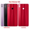 Заднее стекло для Huawei Honor 8X View 10 Lite Задняя крышка батареи Панель Дверца Задний корпус Замена корпуса