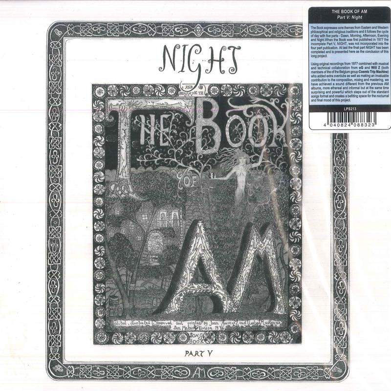 LP Record CAN AM DES PUIG - Book Of AM Part.V : Night LPS213 Wah Wah Records 2018 Spain Country/Folk