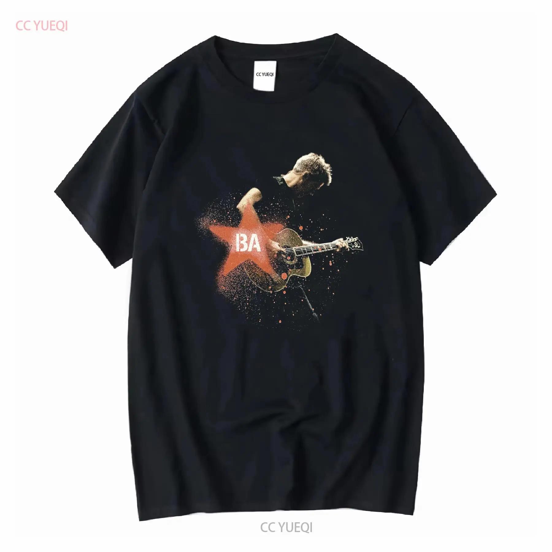 Vintage BA Bryan Adams 2004 Tour T Shirt size M long or short sleeves vintage Washed Comfortable homme streetwear Unisex S разноцветный
