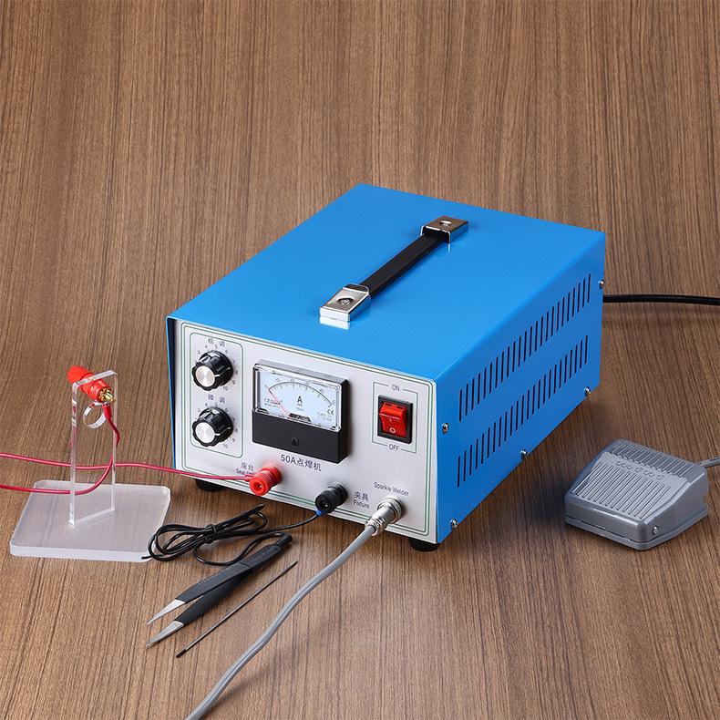 Handheld Gold & Silver Jewelry Spot Welder: 50-80A for Rings, Necklaces & More
