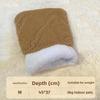 INS Comfortable Winter Warm Dog and Cat Beds - Thick Tunnel-like Pet House with Soft Beige Lining for Semi-Enclosed Hiding for Puppies and Cats