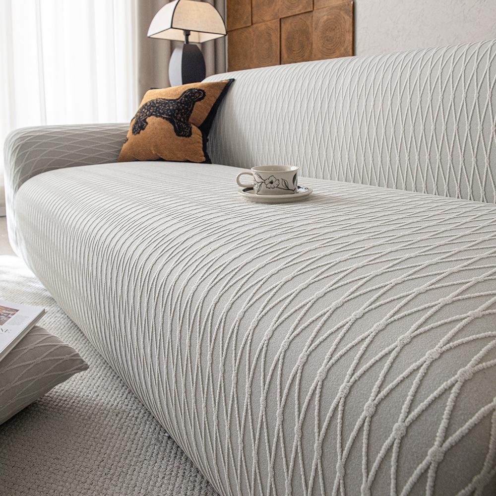 The New Full Cover Sofa Cover Is Anti Slip and Dust Proof. It Is A Whole Elastic Sofa Cover That Can Be Used All Year Round
