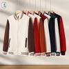 Unisex Fleece Baseball Jacket Hoodie