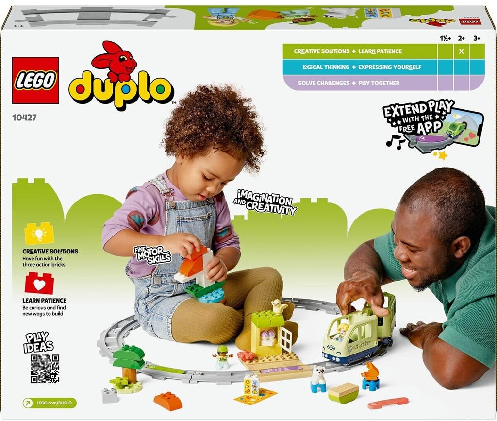 LEGO конструктор Duplo – Интерактивная приключенческая железная дорога (10427)