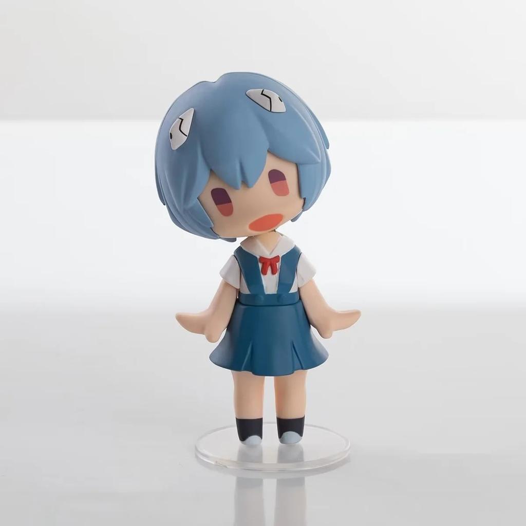 Eva Q Format Wave, Asuka, Aya Bori, Aya Bori Zero, Locomotive Uniform, School Uniform, Doll, Boxed Figure