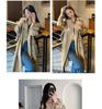 Petite Mid-Length Nude Trench Coat – British Detective Style for Spring & Autumn