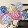 Artificial Flowers Silk Hydrangea Fake Flower Wedding Bridal Bouquet Arrangement Home Christmas Decor Hortensia Artificiales