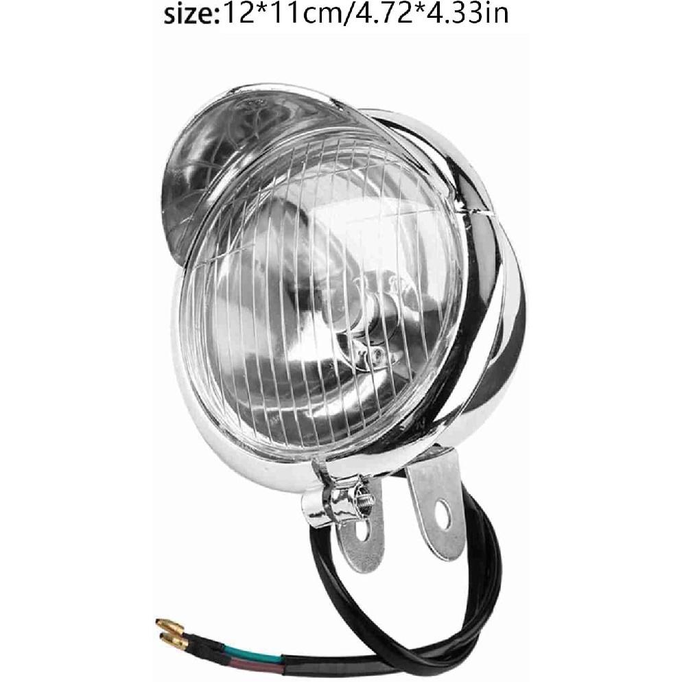 Fydun Motorcycle Headlight Assembly, Supplementari Moto - Fog Light 12V Motorcycle Headlight Retro Fog Light Motorbike Fog Lamp Universal Phare Moto