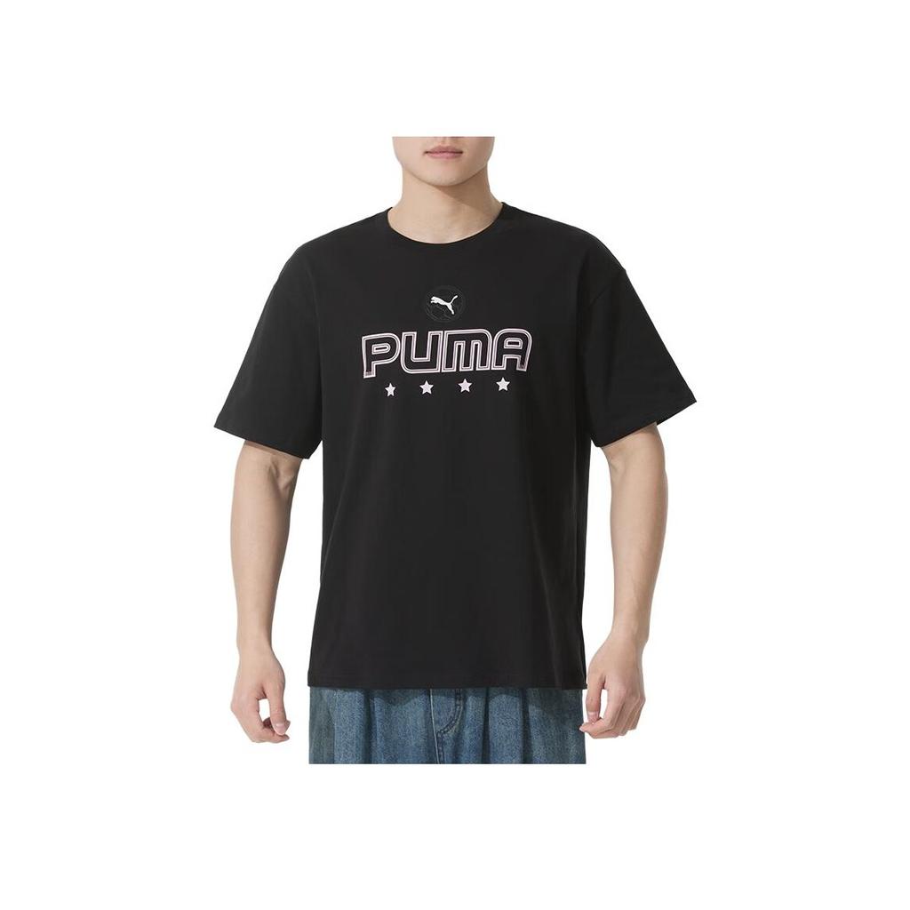 New PUMA T Shirts Men's Black 633072-01