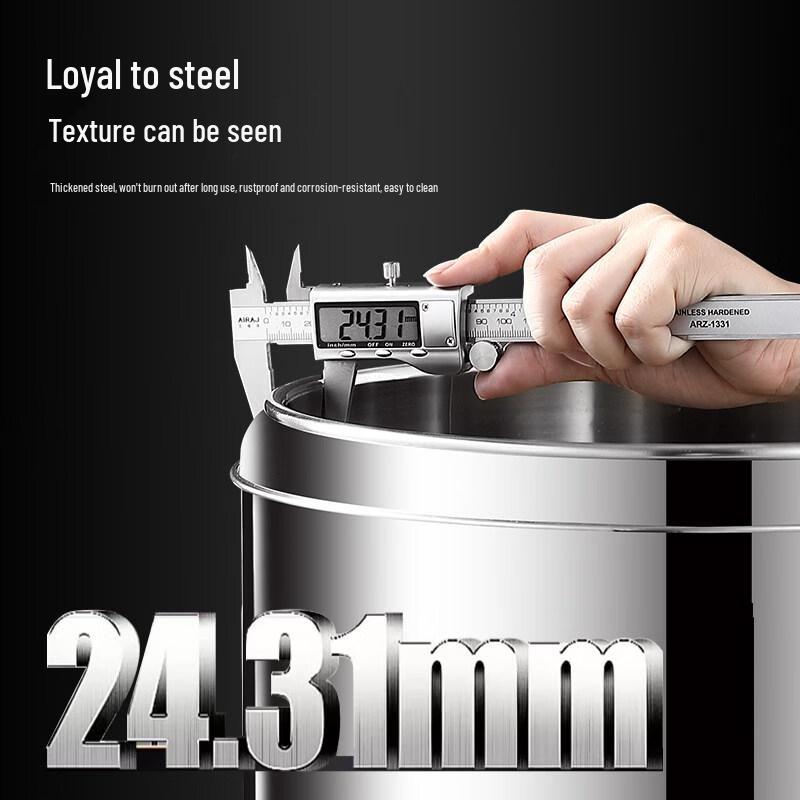 ZISIZ 304 Stainless Steel Commercial Insulated Bucket