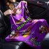 Customiz Name Personality Courage the Cowardly Dog Blanket Soft &Warm Sofa Office Bed Travel Lunch Break Blanket, Gift Suitable All Seasons