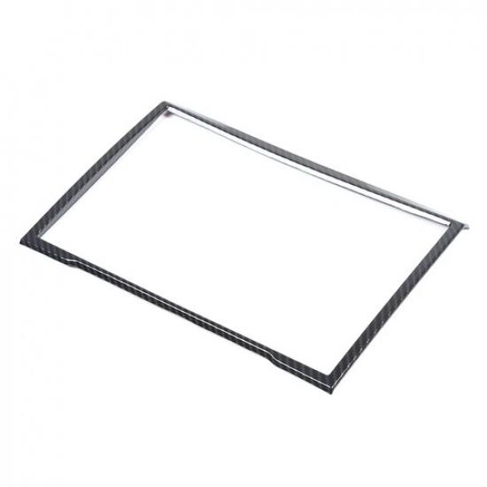 Carbon Fiber ABS Dashboard Dvd Navigation Screen Trim For Nissan Titan -24