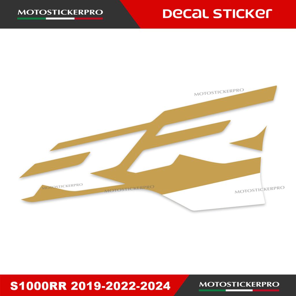 New Sticker Decal 2020-2021-2022-2023 Motorcycle Front Fairing Shell Line Sticker Decal For BMW S1000RR 2019-2024 Hollow LOGO RR