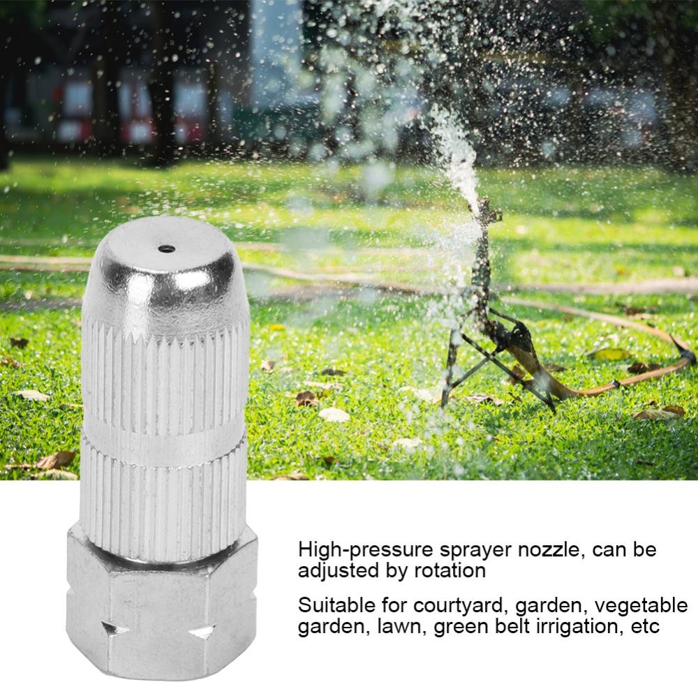 4Pcs High Pressure Atomizing Nozzle Adjustable Spray Head  Backpack Sprayer Replacement