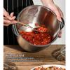 800W 3L Stainless Steel Meat Grinder 3 Speed Electric Chopper Meat Grinder Household Automatic Mincing Machine Food Processor