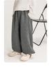 Autumn 2025 Korean Version Loose Knit Sweats: Fairy Tale Memory Big Boy Breathable Long Pants