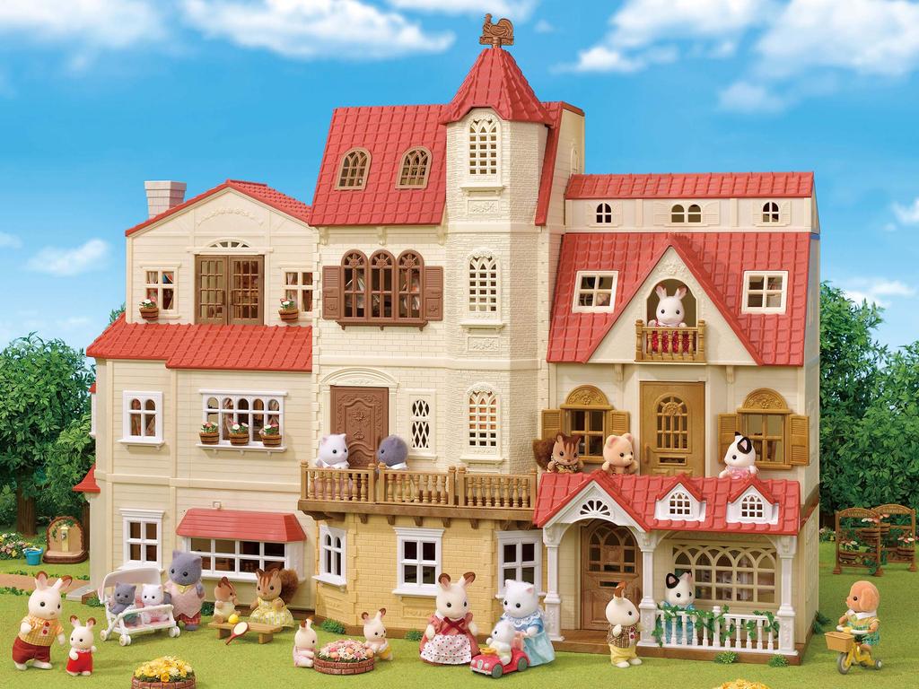 Epoch Sylvanian Families Haus [Haus mit rotem Dach und Aufzug] Ha-49