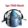 7503  Chemical Respirator Protective Mask Industrial Paint Spray Can Matched with 6000 Filter Anti Organic Gas