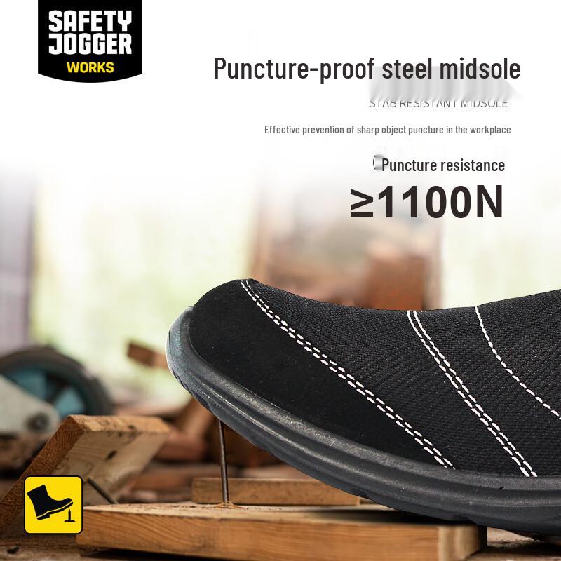 SAFETY JOGGER Herren YUKONSTAR Atmungsaktive Stahlkappe Sicherheitsschuhe