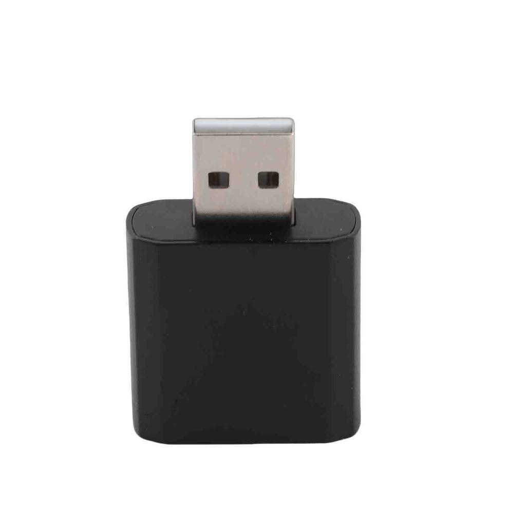 VENTION USB External Sound Card with 3.5mm Stereo Earphone Mic Adapter Driver free Replacement for PC Laptop PS4 Black