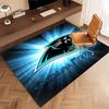 1pc Carolina Panthers Print Area Rug - Soft, Washable Non-Slip Indoor Mat, Living Room, Home Office Decorative Rug,Office Decorative