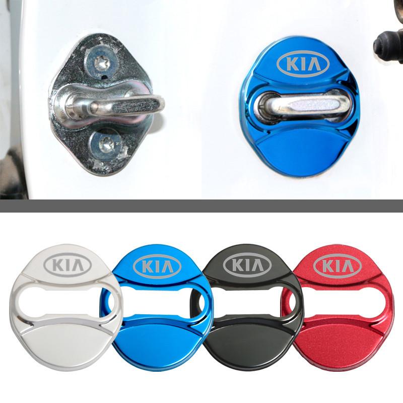 For KIA Sportage Rio Ceed Picanto K5 K9 Sorento Auto Door Lock Protective Cover Car Styling Auto Accessaries Sticker