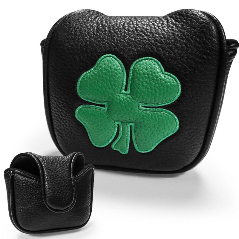 Leaf Pattern Golf Iron Club Head Cover Protection Sleeve Golf Rod Head Cases Waterproofs PU Golf Club Head Cover