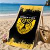 Beitar Football Club Printed Microfiber Beach Towel, Soft And Absorbent, Quick-Dry, Ideal for Summer Travel, Beach Essential, Swimming Pool