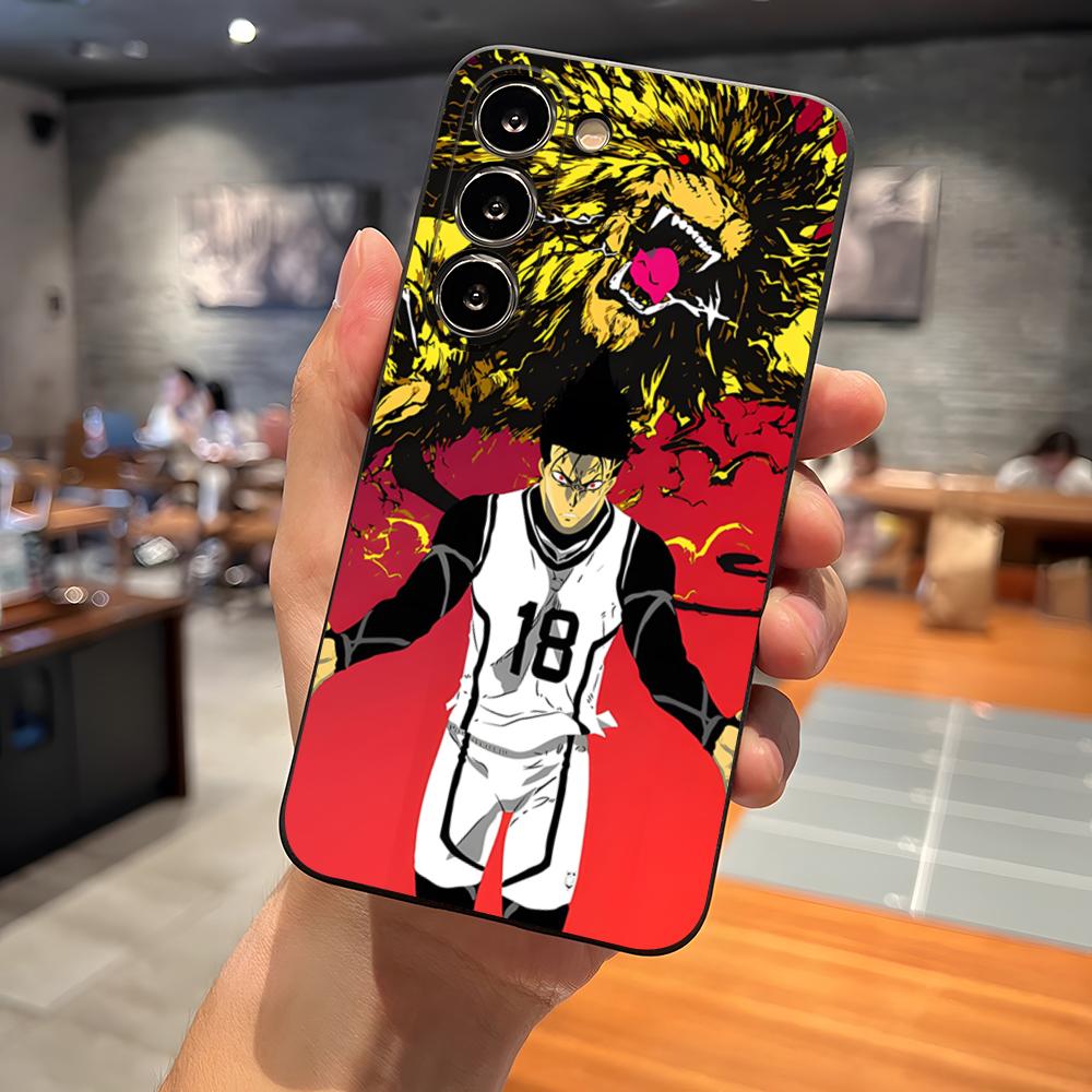 Blue Lock Anime Phone Case For Samsung S23 Ultra S24 S22 S20 Fe S21 Plus Galaxy A54 A34 A24 A53 A13 A16 Back Cover