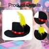 Vintage Design Snowman Costume Hat Festival Themed Cosplay Felt Cap  Stage Performances