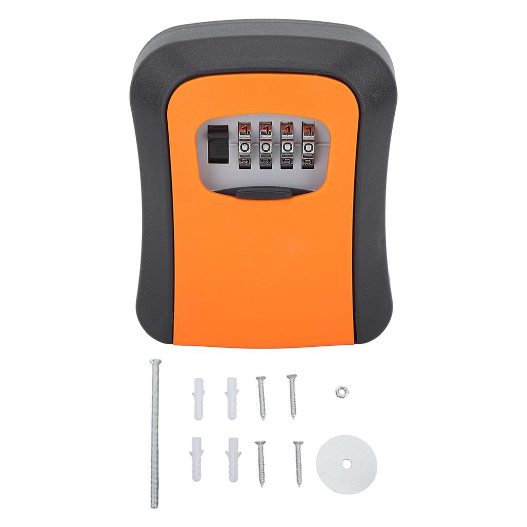 Schlüsselsafe, Wandmontage, Kombinationsschlosskasten für Hausschlüssel von außen, 5 Schlüssel Kapazität, Schlüsselsafe