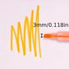 6pcs Dual-Ended Highlighter Marker Pens - Essential for Students & Creatives - Vibrant Colors for Note-Taking and Art Projects
