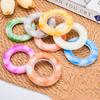 Plastic Roman Circle Modern Plastic Curtain Ring Durable   Grommet Top