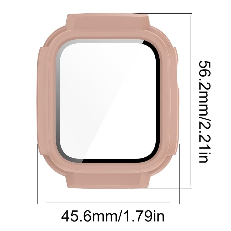 Capa Protetora para relógio T6C Capa de PC Película Protetora de Tela do Relógio Capa à Prova de Arranhões do Relógio Carcaça à Prova de Poeira