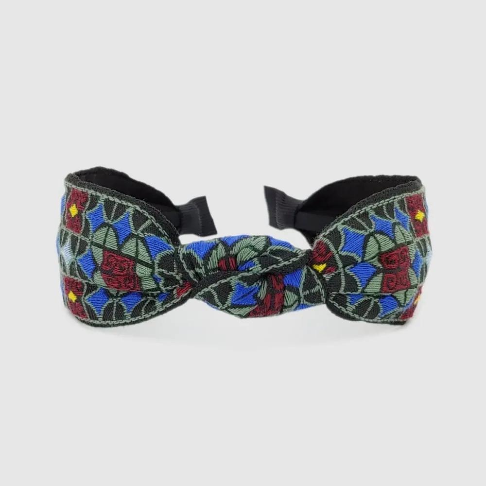 Lara Ethnic Grid Hairband DGRAYLALAH323 3306299