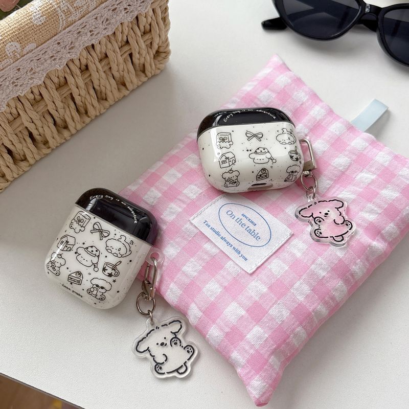 Case Airpods4 Protective Case Active Noise Reduction Apple 3 Generation Bluetooth Earbuds Case Pro 2 Earphone Sleeves Cute Fun Ins Niche Style Shell