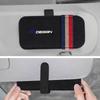 Für Volvo Rdesign V40 V50 S40 S90 XC90 S60 XC40 C40 S60 XC60 Auto Sonnenblende Brillenaufbewahrungstasche Sonnenbrillen-Organizer-Etui