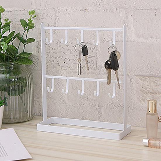 Cercei cu 2 straturi Suport pentru colier Suport pentru bijuterii Brățară Display cârlig Raft Raft