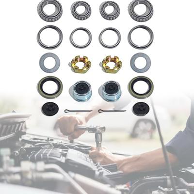 Heavy Duty Boats Trailer Axles Bearing Kit 2 Sets 20 Pieces for 3500lbs #84 Spindle L68149 L68111 L44649 L44610 171255TB
