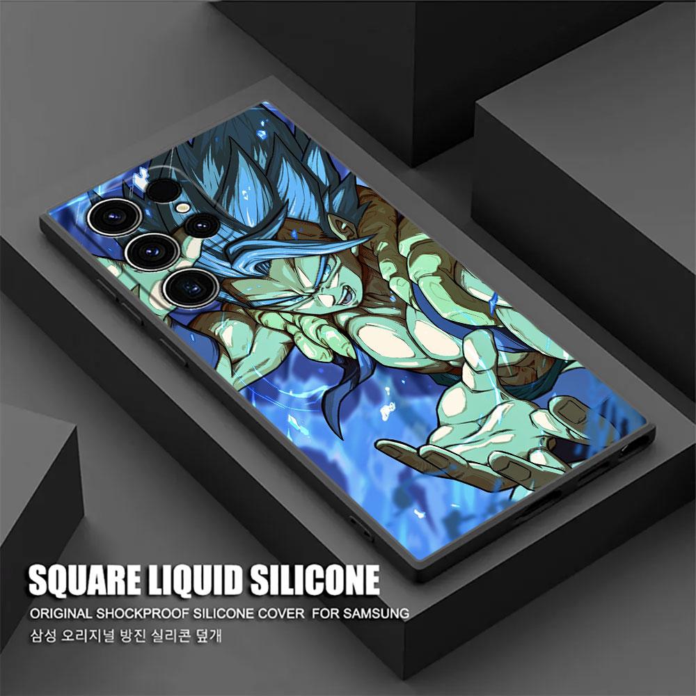 Anime D-Dragon Ball Son Goku Phone Case For Samsung Galaxy S25 S24 S23 S20 S21 FE S26 S22 Ultra 5G S26 Plus S25FE Silicone Cover