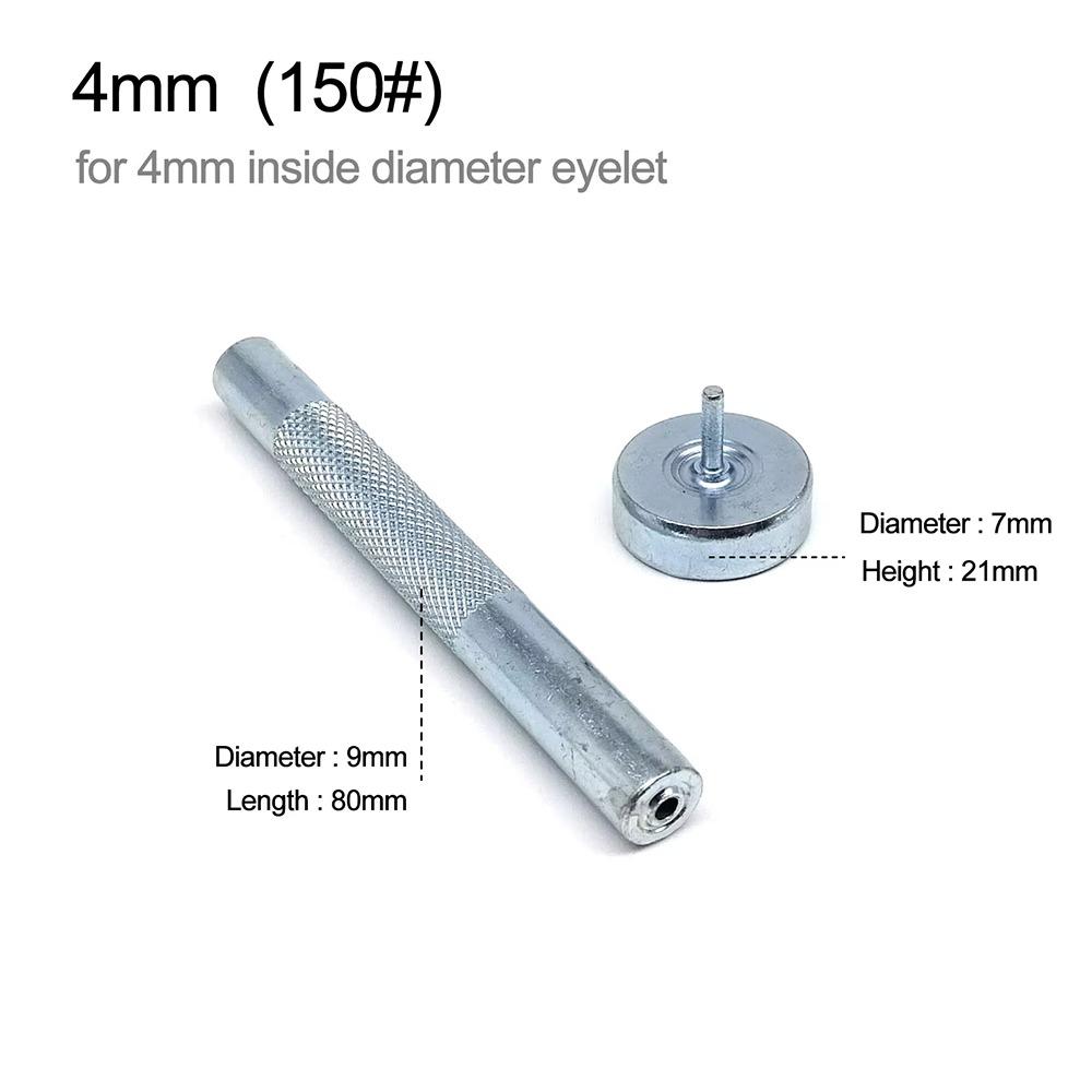 

1Pcs Handmade Installing Eyelets Tool Carbon Steel DIY Accessories Leather Eyelets Mold 3-20mm Metal Grommet Installation Tool