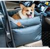 Car Dog Bed: Removable, Washable Leather Pet Safety Seat