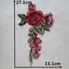 Red-Green I Polyester Embroidery Colored Embroidered Collar Sewing Decoration Wedding Dress Cheongsam Dress Clothing Accessories