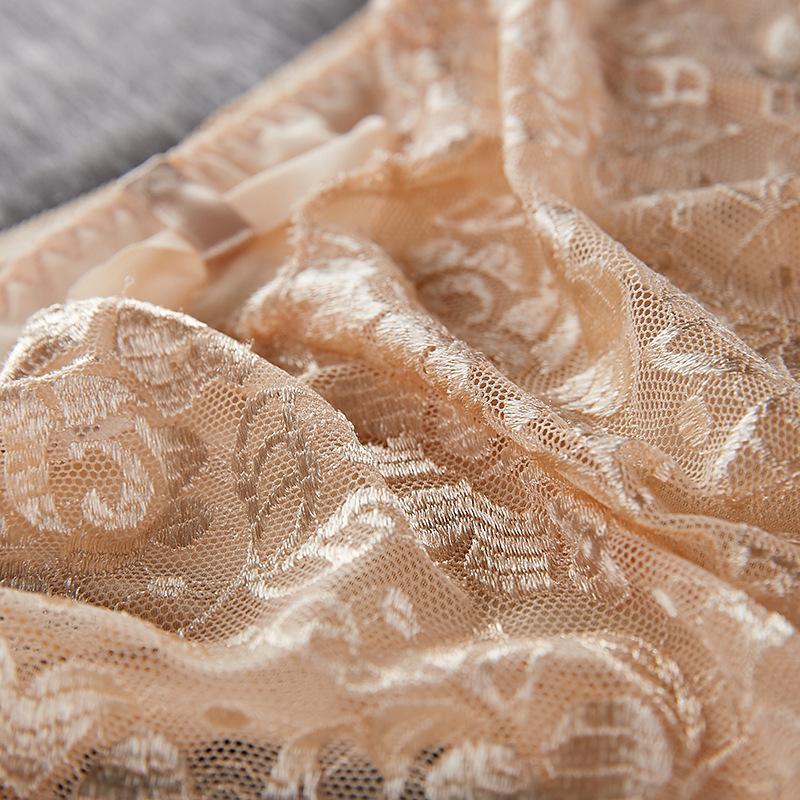 Sexy Women Hollow Out Lace Panties Seamless Underwear Comfortable Breathable Hip Lifting Briefs